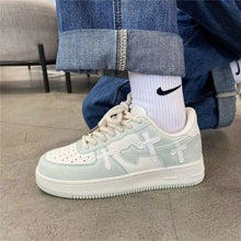 Load image into Gallery viewer, Love in Crucifixion Women's Low Top Sneakers