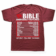 Load image into Gallery viewer, 24/7 Bible Hotline Tshirt