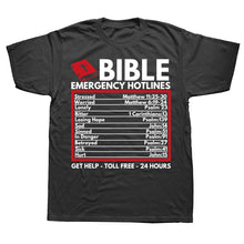 Load image into Gallery viewer, 24/7 Bible Hotline Tshirt