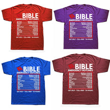 Load image into Gallery viewer, 24/7 Bible Hotline Tshirt