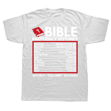 Load image into Gallery viewer, 24/7 Bible Hotline Tshirt