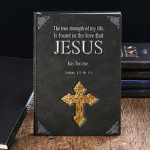 Load image into Gallery viewer, Embossed Love within Truth Journal Notebook