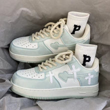 Load image into Gallery viewer, Love in Crucifixion Women's Low Top Sneakers