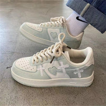 Load image into Gallery viewer, Love in Crucifixion Women's Low Top Sneakers