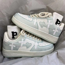 Load image into Gallery viewer, Love in Crucifixion Women's Low Top Sneakers