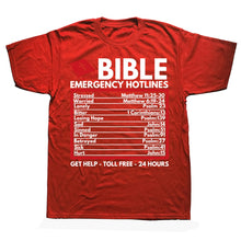 Load image into Gallery viewer, 24/7 Bible Hotline Tshirt