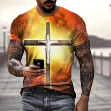 Load image into Gallery viewer, Be The Light, Carry the Cross, Crucified for Truth Summer Flex Tshirt Collection