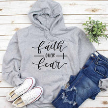 Load image into Gallery viewer, Faith Over Fear Hoodie