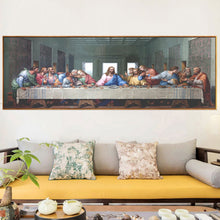 Load image into Gallery viewer, The Last Supper Vivid Cloth Fabric Unframed Poster