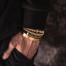 Load image into Gallery viewer, Padre Nuestro (Our Father) Stainless Steel King Chain
