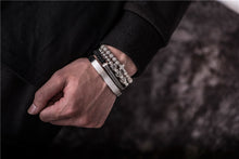 Load image into Gallery viewer, Padre Nuestro (Our Father) Stainless Steel King Chain