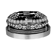 Load image into Gallery viewer, Padre Nuestro (Our Father) Stainless Steel King Chain