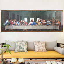 Load image into Gallery viewer, The Last Supper Vivid Cloth Fabric Unframed Poster