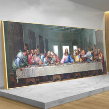 Load image into Gallery viewer, The Last Supper Vivid Cloth Fabric Unframed Poster