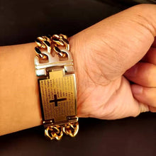 Load image into Gallery viewer, 18K Gold Plated or Stainless Steel Padre Nuestro Jewelry Set