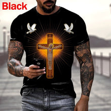 Load image into Gallery viewer, Be The Light, Carry the Cross, Crucified for Truth Summer Flex Tshirt Collection