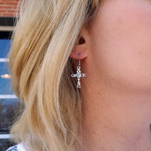 Load image into Gallery viewer, Amazing Grace Cross Stainless Steel Earrings
