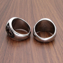 Load image into Gallery viewer, Full Armor Stainless Steel Cross Ring
