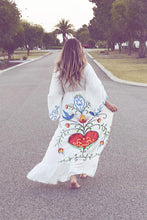 Load image into Gallery viewer, Bird Bath Embroidered Eden Garden Dress
