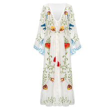 Load image into Gallery viewer, Bird Bath Embroidered Eden Garden Dress
