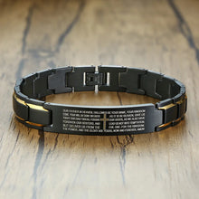 Load image into Gallery viewer, Our Father Stainless Steel Bracelet
