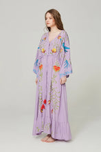 Load image into Gallery viewer, Bird Bath Embroidered Eden Garden Dress
