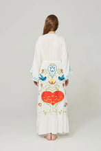 Load image into Gallery viewer, Bird Bath Embroidered Eden Garden Dress
