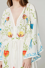 Load image into Gallery viewer, Bird Bath Embroidered Eden Garden Dress
