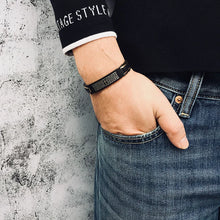 Load image into Gallery viewer, Our Father Stainless Steel Bracelet
