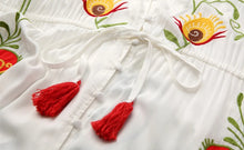 Load image into Gallery viewer, Bird Bath Embroidered Eden Garden Dress
