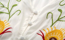Load image into Gallery viewer, Bird Bath Embroidered Eden Garden Dress
