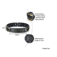 Load image into Gallery viewer, Our Father Stainless Steel Bracelet
