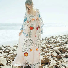 Load image into Gallery viewer, Bird Bath Embroidered Eden Garden Dress
