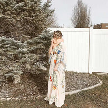 Load image into Gallery viewer, Bird Bath Embroidered Eden Garden Dress
