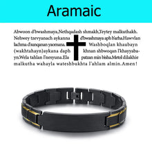 Load image into Gallery viewer, Our Father Stainless Steel Bracelet
