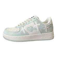 Load image into Gallery viewer, 3 Cross Love In Sacrifice Low Top Women&#39;s Sneakers
