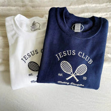 Load image into Gallery viewer, Making Disciples Tennis Club Premium Cotton Women&#39;s Sweatshirt
