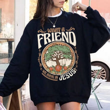 Load image into Gallery viewer, What A Friend, Tree of Truth-Life Sweatshirt
