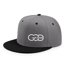 Load image into Gallery viewer, God Is Good Flat Bill Snapback
