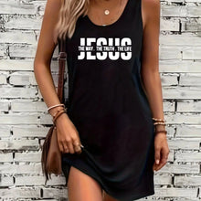 Load image into Gallery viewer, Way, Truth, Life Mini Dress
