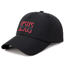 Load image into Gallery viewer, Jesus Saved My Life Adjustable Sports Cap
