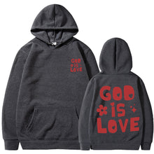 Load image into Gallery viewer, God Is Love, Love is Truth Hoodie
