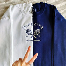 Load image into Gallery viewer, Making Disciples Tennis Club Premium Cotton Women&#39;s Sweatshirt
