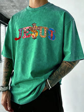 Load image into Gallery viewer, Jesus Saves Vintage Washed Cotton Tshirt
