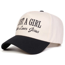 Load image into Gallery viewer, Simple Jesus Girl Snapback
