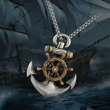 Load image into Gallery viewer, Anchored Cross Chain Necklace
