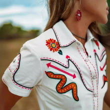 Load image into Gallery viewer, There Is Life In The Desert Fashion Blouse
