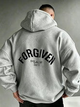 Load image into Gallery viewer, Psalm 32:1 Forgiven Premium Fleece Hoodie
