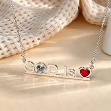Load image into Gallery viewer, God Is Love Stainless Steel Necklace
