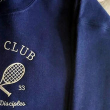 Load image into Gallery viewer, Making Disciples Tennis Club Premium Cotton Women&#39;s Sweatshirt
